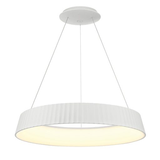 Star Gate 33" LED Pendant in White