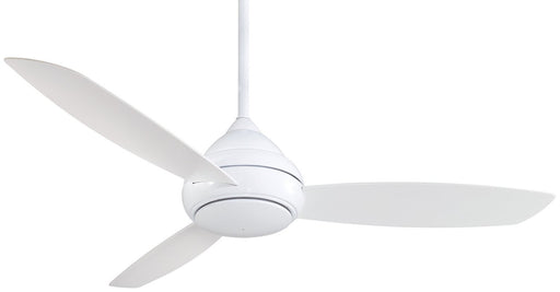 Concept I 58" Outdoor LED Ceiling Fan in White