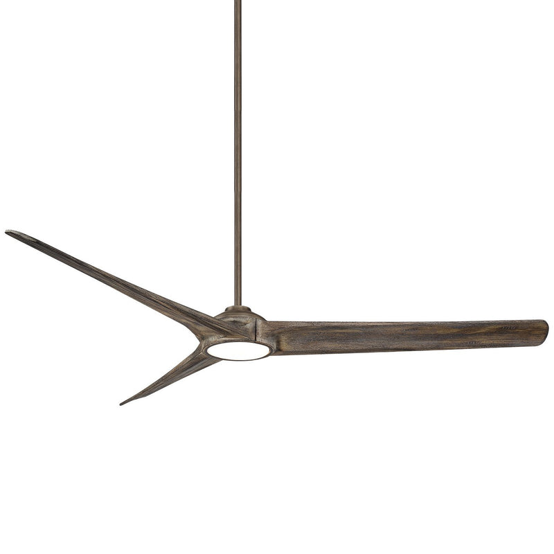 Timber 84" LED Ceiling Fan in Heirloom Bronze with Aged Boardwalk Blades