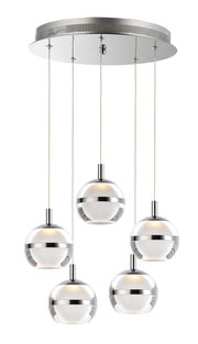 Swank 5-Light LED Pendant - Lamps Expo