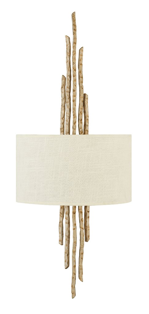 Spyre 2-Light Wall Sconce in Champagne Gold