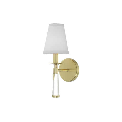 Baxter 1 Light 5" Sconce in Aged Brass