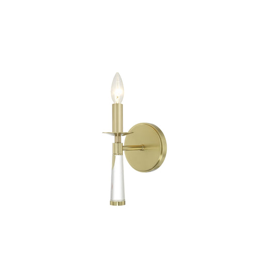 Baxter 1 Light 5" Sconce in Aged Brass