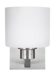 Canfield One Light Wall / Bath Sconce in Brushed Nickel
