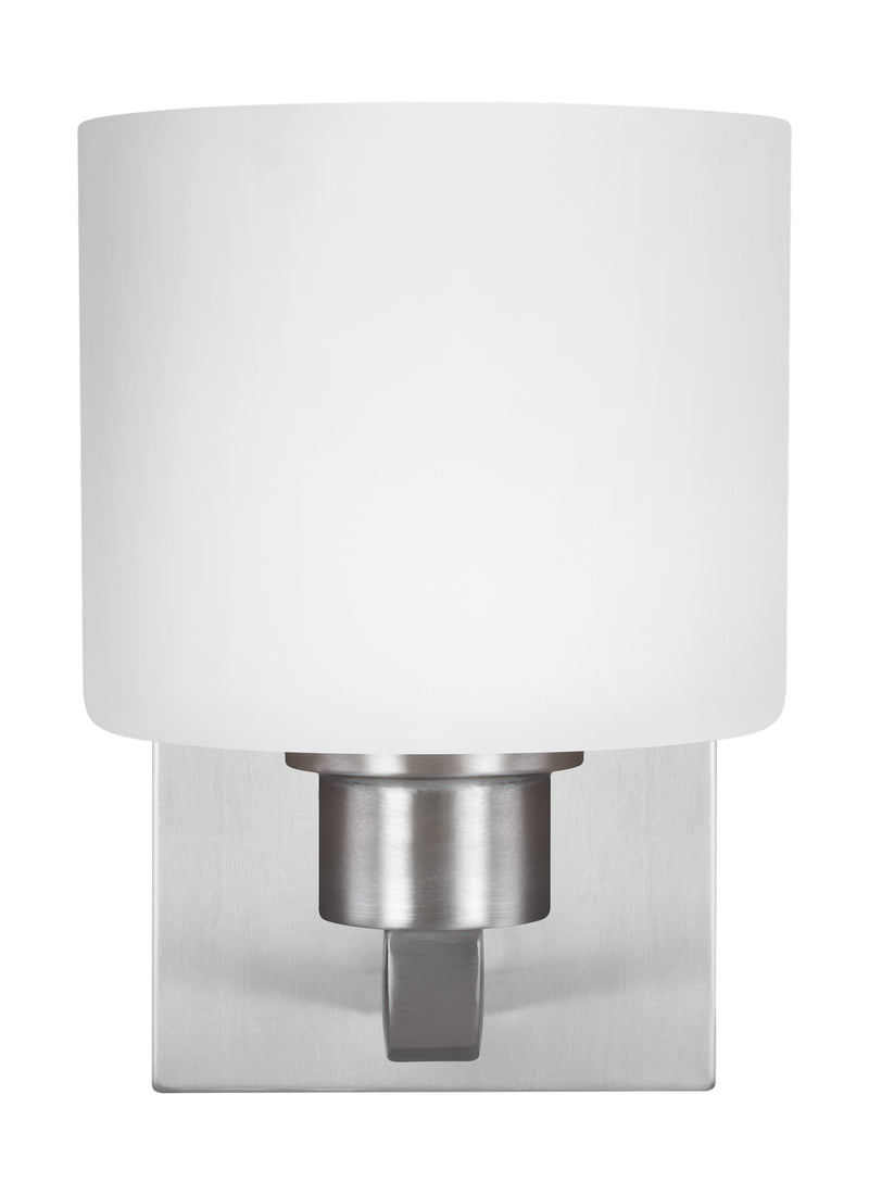 Canfield One Light Wall / Bath Sconce in Brushed Nickel