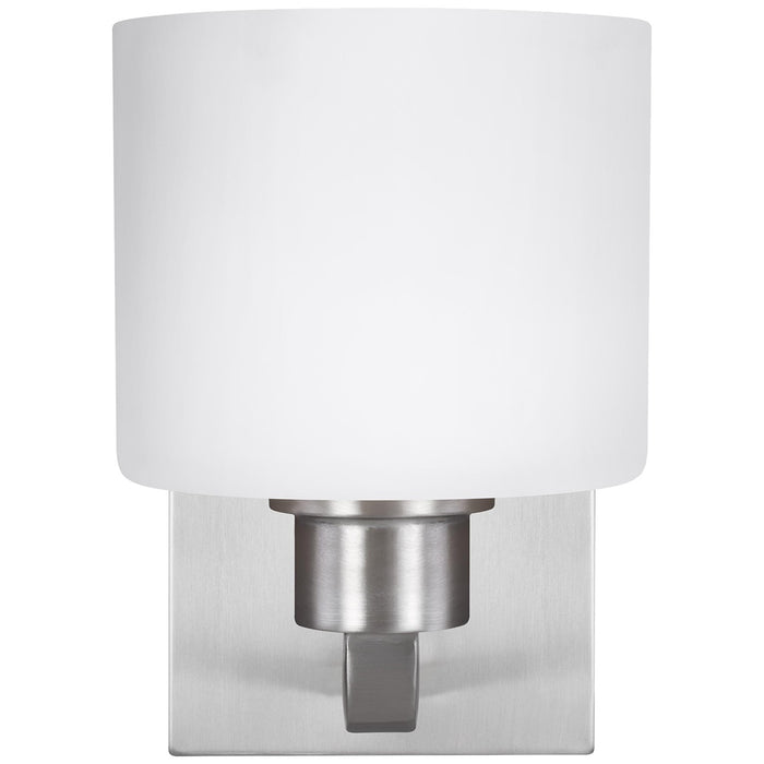 Canfield One Light Wall / Bath Sconce in Brushed Nickel