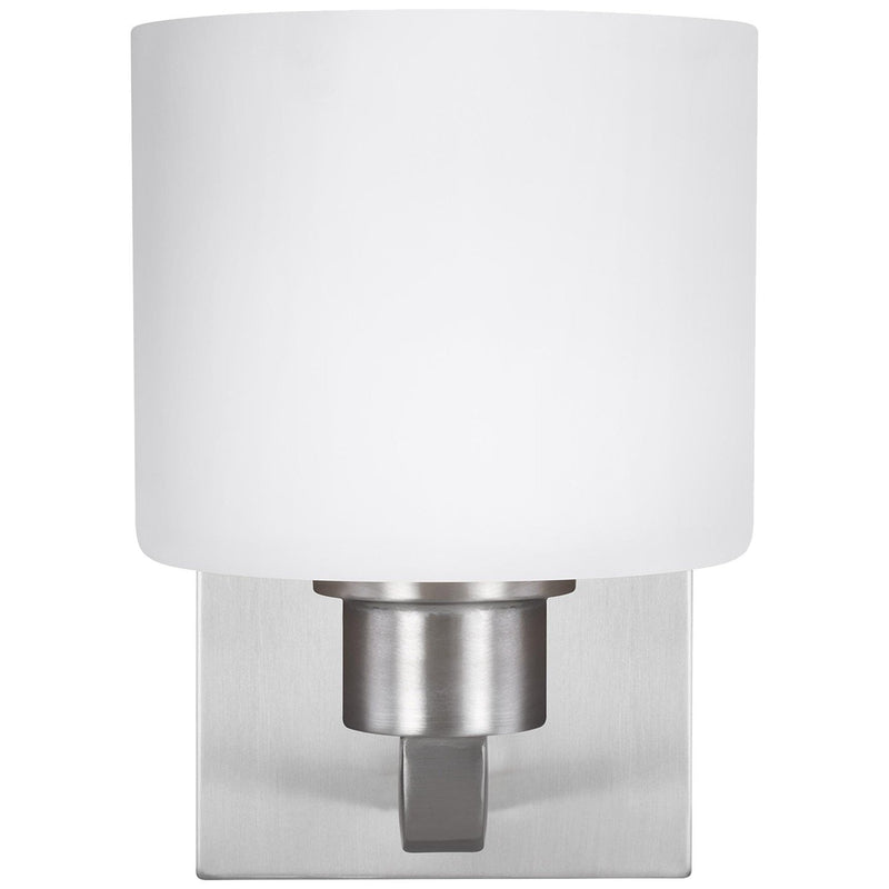 Canfield Bath Sconce in Brushed Nickel