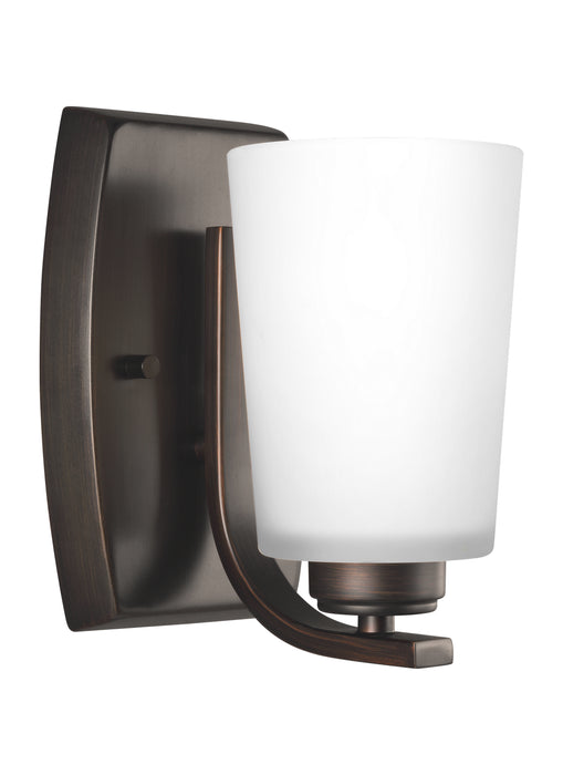 Franport One Light Wall / Bath Sconce in Bronze