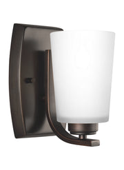 Franport One Light Wall / Bath Sconce in Bronze
