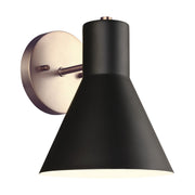 Towner Bath Sconce in Satin Brass