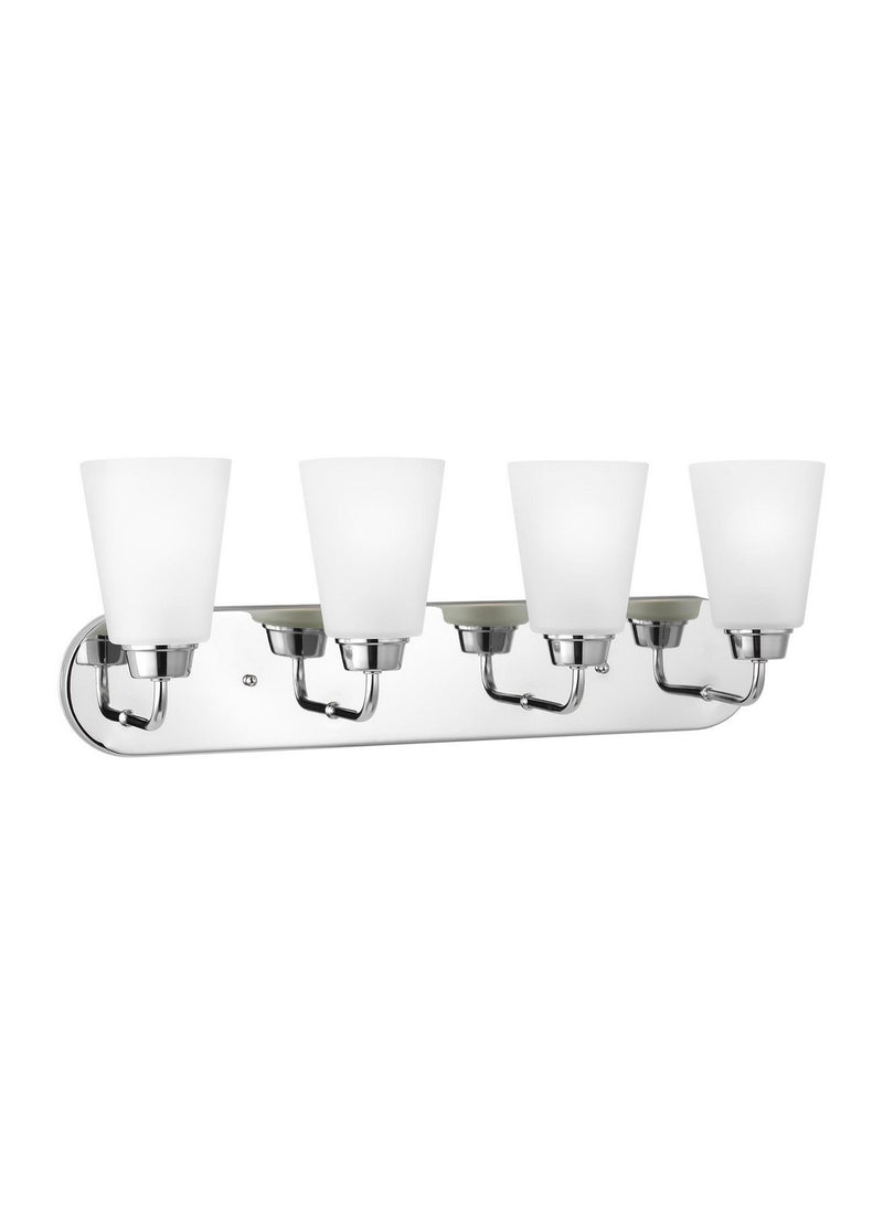 Kerrville 4-Light Bath Vanity Light in Chrome