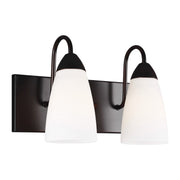 Seville 2-Light Bath Vanity Light in Bronze
