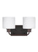 Canfield Two Light Wall / Bath in Bronze