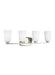 Franport Four Light Wall / Bath in Brushed Nickel