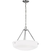 Kerrville 3-Light Pendant in Chrome