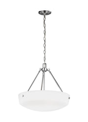 Kerrville Three Light Pendant in Chrome