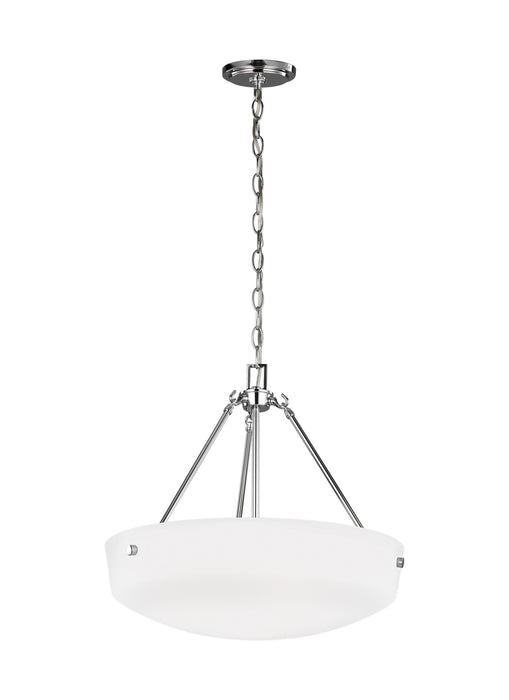 Kerrville Three Light Pendant in Chrome