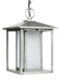 Hunnington LED Outdoor Pendant in Weathered Pewter