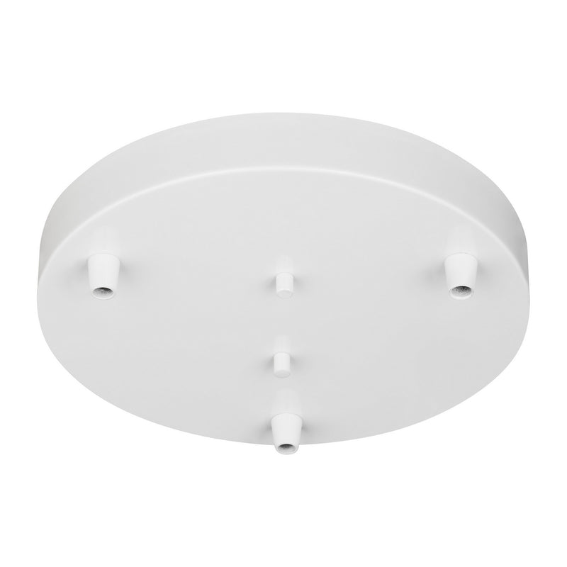 Multi-Port Canopy Three Light Cluster Canopy in White