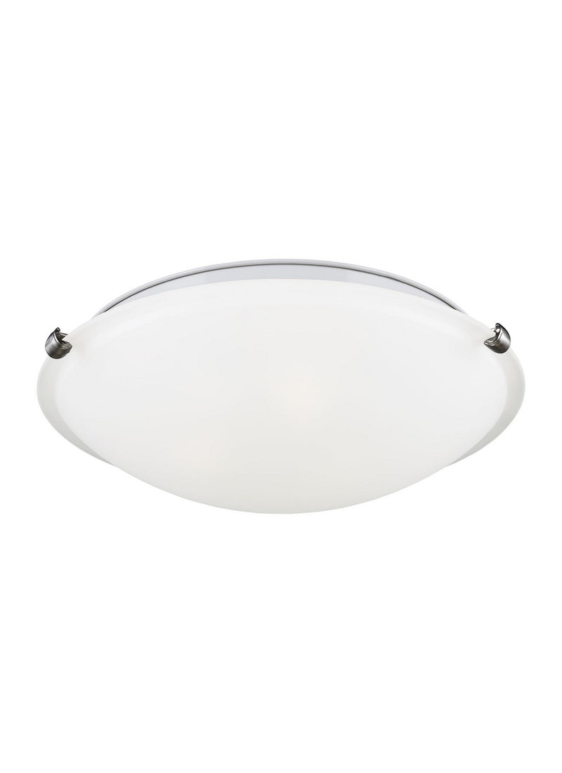 Clip Ceiling Flush Mount LED Flush Mount in Brushed Nickel