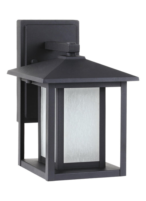 Hunnington LED Outdoor Wall Lantern in Black