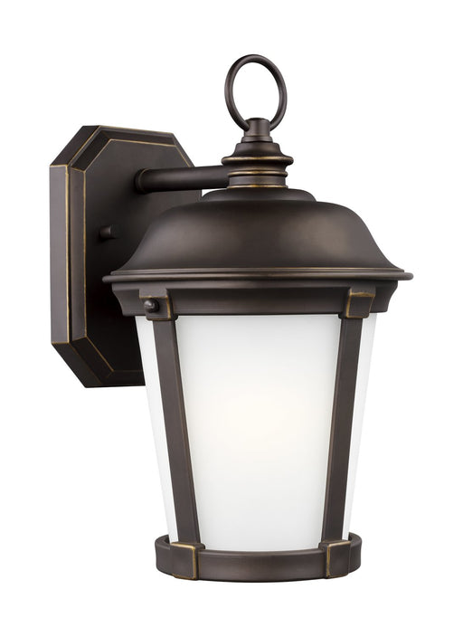 Calder Medium Outdoor Wall Lantern in Antique Bronze