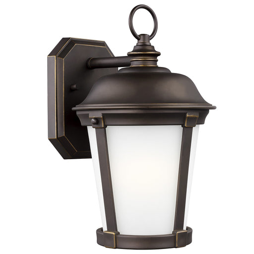 Calder Medium Outdoor Wall Lantern in Antique Bronze