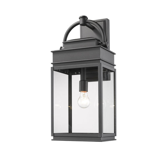 Fulton 24" Outdoor Wall Lantern in Black