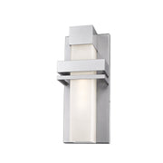 Camden LED Outdoor Wall Sconce in Silver