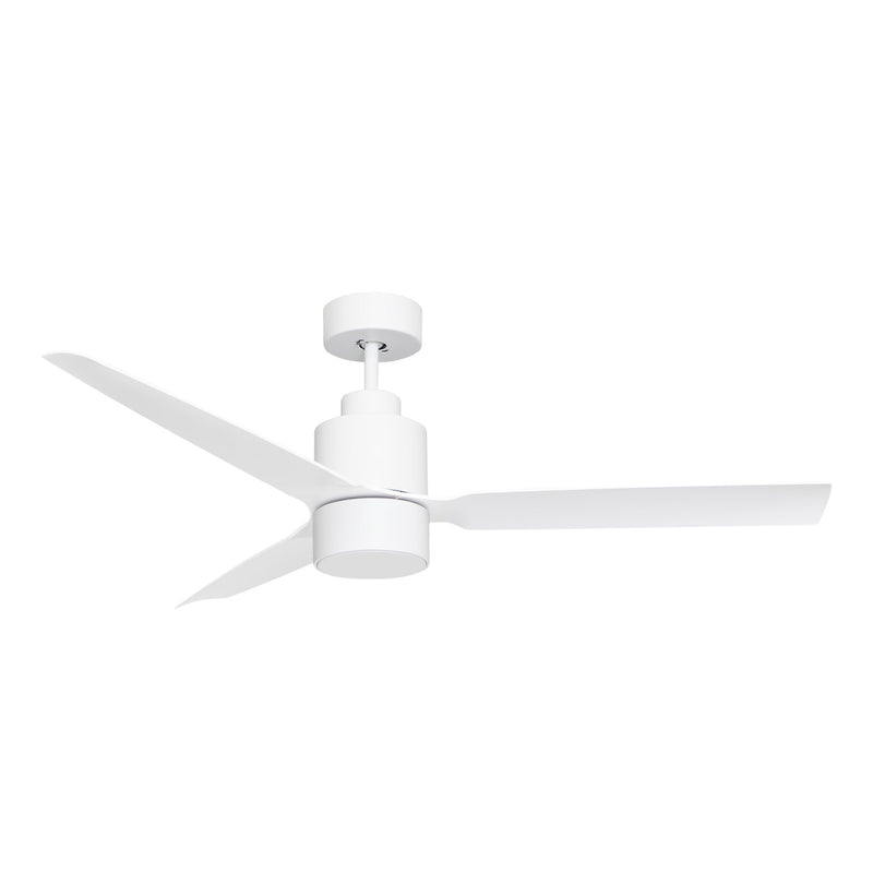 Falcon 52" DC Indoor/Outdoor Ceiling Fan with LED Light Kit in Matte White