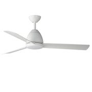 Seaborne 54" Marine Grade Ceiling Fan with LED Light Kit in Matte White