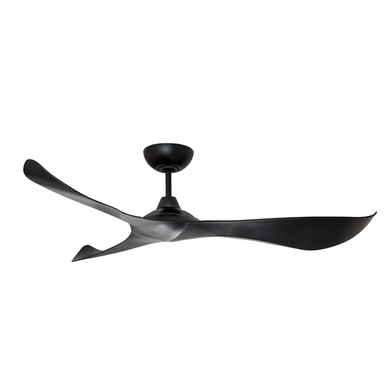 Keanu 56" Indoor/Outdoor Ceiling Fan in Black