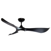 Keanu 56" Indoor/Outdoor Ceiling Fan with LED Light Kit in White / Black