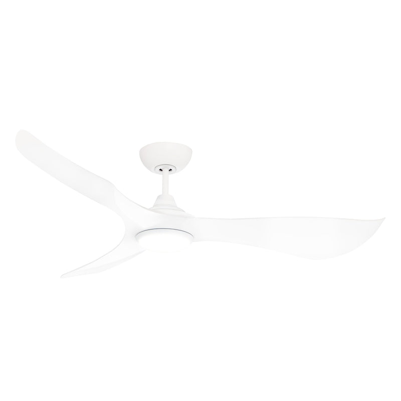 Keanu 56" Indoor/Outdoor Ceiling Fan with LED Light Kit in Matte White