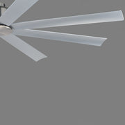 Condor 65" 8-Blade Ceiling Fan in Satin Nickel