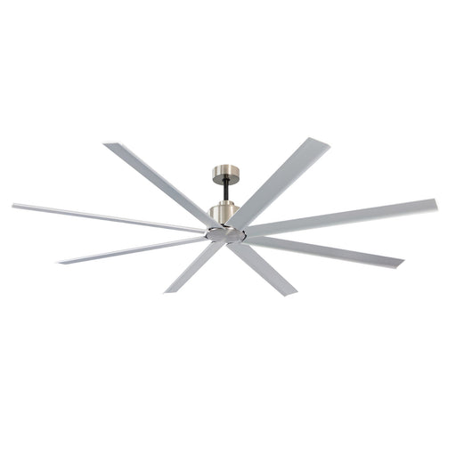 Condor 84" 8-Blade Ceiling Fan in Brushed Aluminum