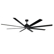 Condor 84" 8-Blade Ceiling Fan in Black
