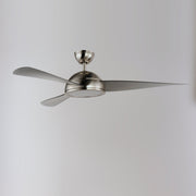 Cupola 52" LED Ceiling Fan in Satin Nickel