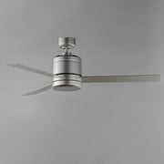Tanker 52" Outdoor Ceiling Fan in Satin Nickel