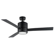 Tanker 52" Outdoor LED Ceiling Fan in Black