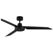 Ultra Slim 52" Outdoor Ceiling Fan in Black