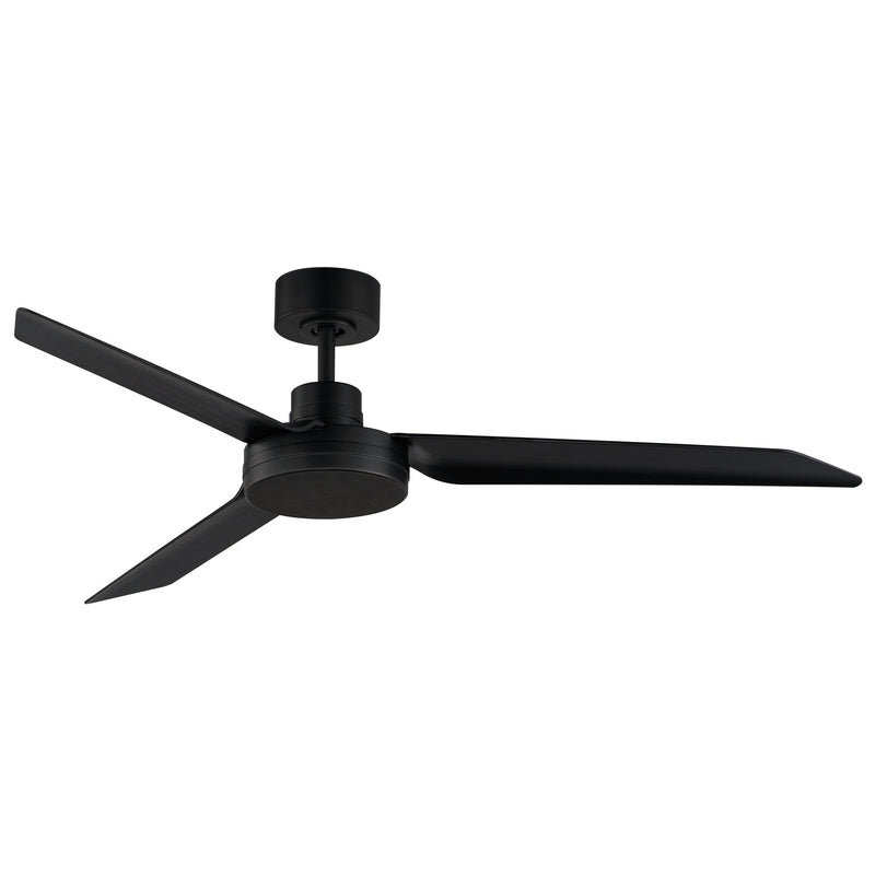 Ultra Slim 52" Outdoor Ceiling Fan in Black