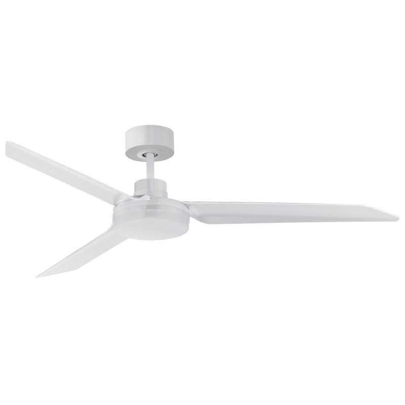 Ultra Slim 52" Outdoor Ceiling Fan in Matte White