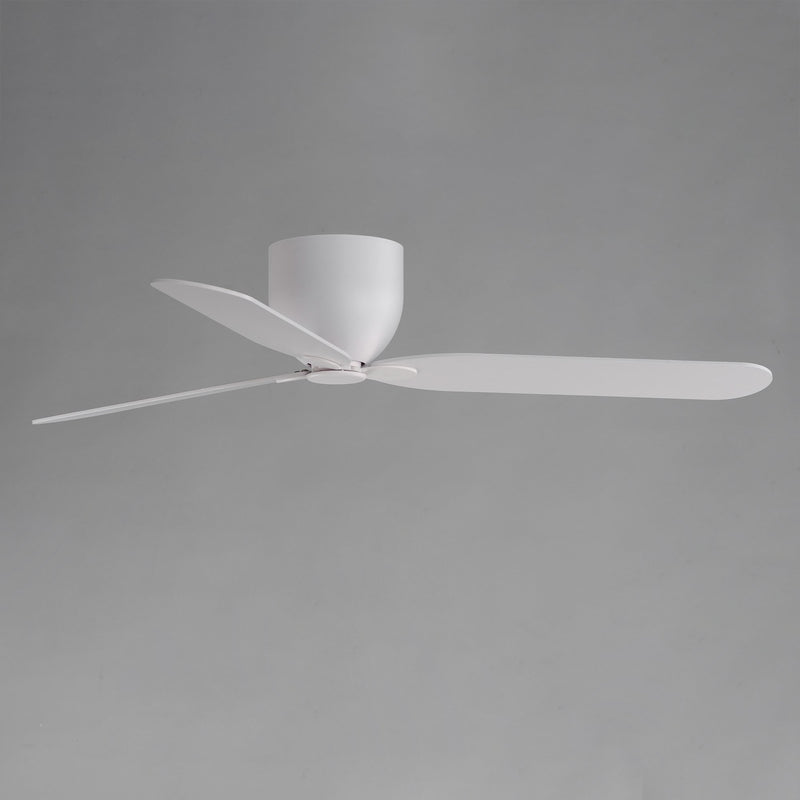 Lowell 52" 3-Blade Hugger Fan in Matte White