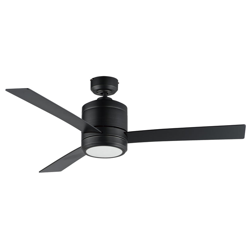 Tanker 52" Outdoor Energy Star LED Ceiling Fan in Black