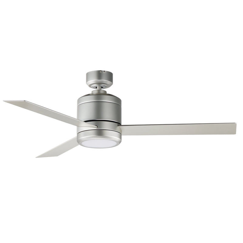 Tanker 52" Outdoor Energy Star LED Ceiling Fan in Satin Nickel