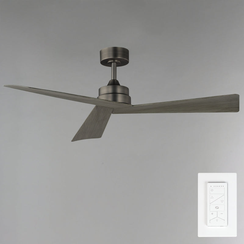 Vortex 52" Indoor Ceiling Fan in Dark Satin Nickel