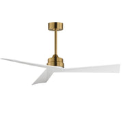 Vortex 52" Indoor Ceiling Fan in Natural Aged Brass