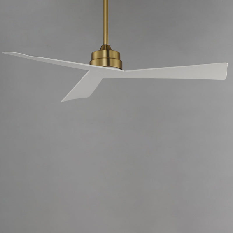 Vortex 52" Indoor Ceiling Fan in Natural Aged Brass