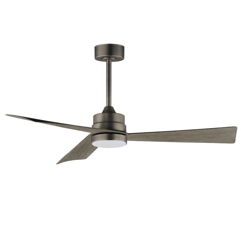 Vortex 52" Indoor Ceiling Fan with LED Light Kit in Dark Satin Nickel